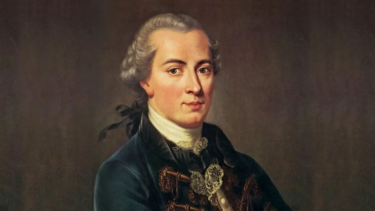 Portrait of immanuel kant